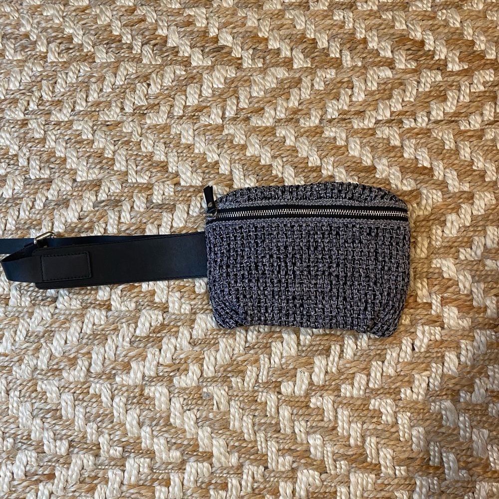 rachel comey hagen fanny pack grey black